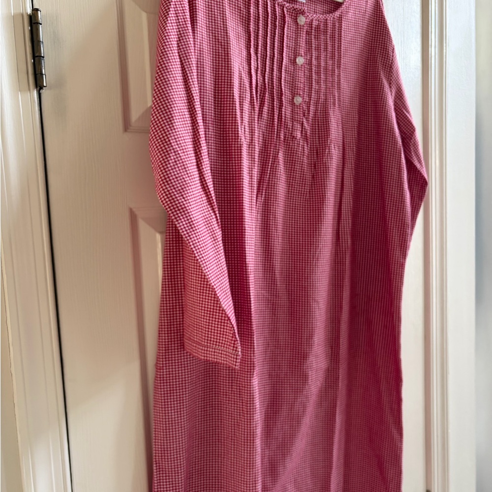Petite Plume Gingham Nightgown